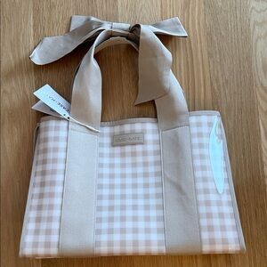 Case-Mate Gingham Beige Women's Tote
